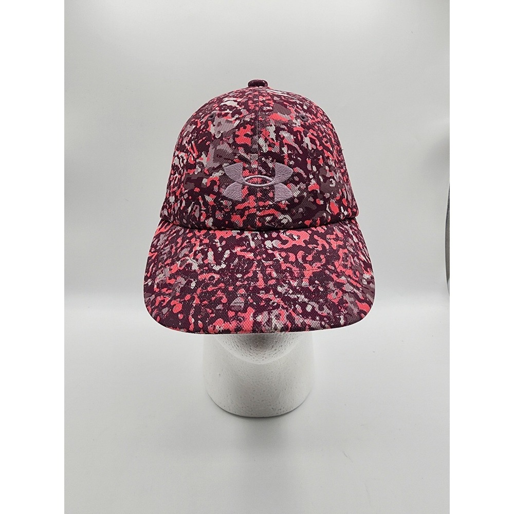 Under Armour Renegade Twist Adjustable Hat Purple Pink Camo OSFA